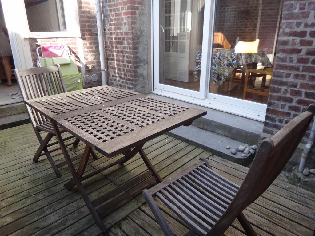 Ferienwohnung Beau Studio, Front De Mer - Rdc Mers-les-Bains Exterior foto